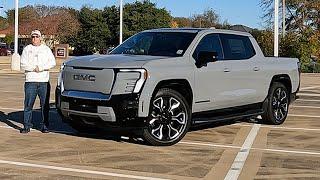 Is The 2025 GMC Sierra EV BETTER Than The 2025 GMC Hummer EV Pickup?