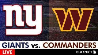 Giants vs. Commanders Live Streaming Scoreboard, Free Play-By-Play, Highlights | NFL Week 2