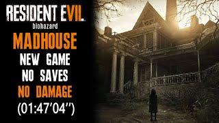 [Resident Evil 7] Madhouse, New Game, No Save, No Damage (PS5) (01:47'04'')