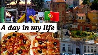 Pakistani mom vlogs in portugal  Tawwa Pizza  #viral #vlog