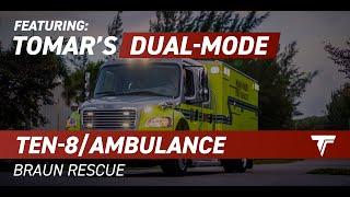 Braun Rescue from Ten-8 Fire and Safety with TOMAR Dual-Mode, Dual-Color LED Lighting w/ White-Out