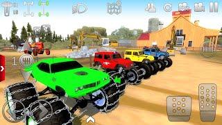 Extreme Off_Road Driving mud on Monster Truck Offroad Outlaws video game #4 - Android Gameplay