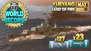 NEW Destroyer Yueyang World Record - World of Warships