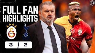 Tottenham BATTERED by Osimhen! Galatasaray 3-2 Tottenham Highlights