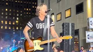 Keith Urban (Messed Up As Me” (Rehearsal Version) Live at The Today Show Rockefeller Center