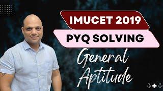 IMUCET 2024 PREP || GENERAL AWARENESS PYQ SOLVING 2019 || #imucet #imucet2024