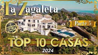 TOP 10 HOUSES IN LA ZAGALETA 2024 (Part 5) #LaZagaleta #Marbella #Benahavís / 4K