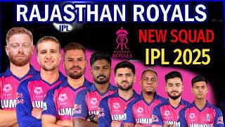 IPL 2025 Rajasthan Royals Team Full Squad | RR Team Final Squad | rajasthan Team New Squad 2025