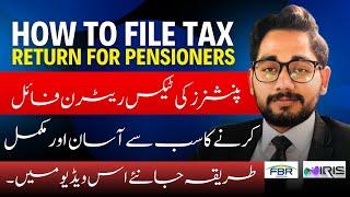 How to file tax return for pensioners | Iris 2.0 | 2024