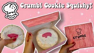 DIY Crumbl Cookie Paper Squishy w/packaging!