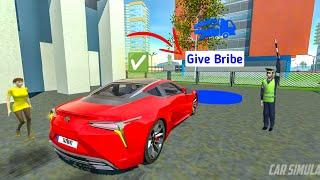 Car Simulator 2 - Giving Bribe to Police for releasing my Bugatti Veyron - Police Department