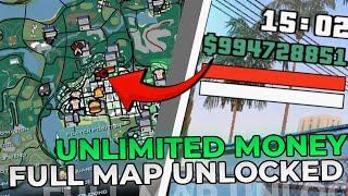 GTA SA - UNLOCKED ALL MAPS + UNLIMITED MONEY [ANDROID/iOS] #gtasa #gtasacheats