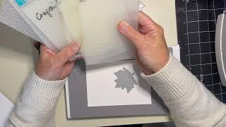 How to use a die with an embossing folder