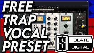 Free Trap Vocal Preset | Slate Digital Plugins | Studio One