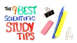 The 9 BEST Scientific Study Tips