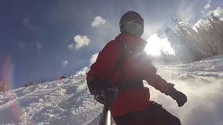 Riding powder in Radstadt, Austria - Ski amadé