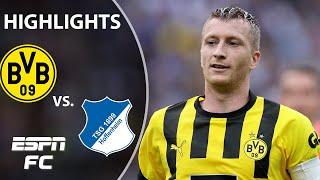 Vintage Marcos Reus lifts Borussia Dortmund over TSG Hoffenheim | Bundesliga Highlights | ESPN FC