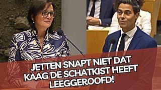 Partij Omtzigt geeft Jetten LES want Jetten snapt niet dat dit een gevolg is van beleid Kaag!