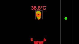 FevIR - High-Precision automatic fever screening system - Measurement distance: 4 meters