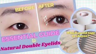 Ultimate Guide to Natural Double Eyelids Eyelid Sticker Types and How-to Tutorial for Beginners