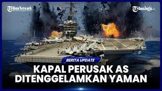 KAPAL INDUK USS ABRAHAM LINCOLN DIHANTAM RUDAL ANGKATAN BERSENJATA YAMAN