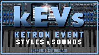 kEVs  Ketron Event - Styles & Sounds