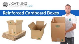 buy reinforced eco-friendly cardboard boxes on amazon