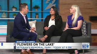 Flowers on the lake: Montgomery Co. hosts event for domestic violence victims and survivors