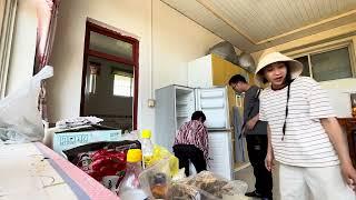 #628 Thao Và Khuy Lại Dọn Dẹp Nhà Cho Mẹ Vừa Xong Cửa Hàng Giao Tủ Lạnh Máy Giặt Lại 