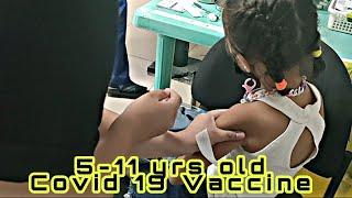 COVID 19 Vaccine 5-11yrs old / BIDA kids Bakuna / Pfizer/ Fully Vaccinated na sya