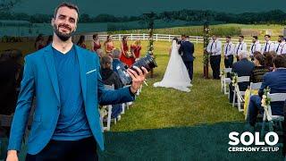 How to Film A Wedding Ceremony SOLO