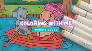 Peaceful Coloring with Bobbie Goods | Calm Piano Music for Focus & Relaxation