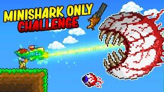 Terraria, But I Can Only Use MINISHARKS...