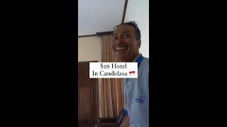 Putu's $26 Hotel In Candidasa  #shorts