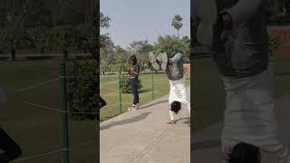 Maithili YouTube short video Kushinagar#backflip Kushinagar ka video girls stunt boy stunt