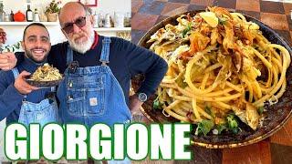 PASTA E CARCIOFI CON GIORGIONE 