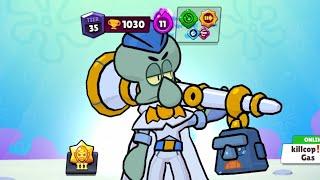 Squidward Mortis +1000 in Brawlball