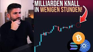 Bitcoin: Milliarden KNALL in wenigen Stunden! Cardano Hack & Solana ETF Ablehnung | Krypto News