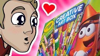 EPIC ART with KIDS ART SUPPLIES!?