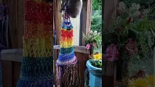 Magical Little Porch Moments #boho #bohostyle #porchlife #flowerarrangement #creative #crochetlove