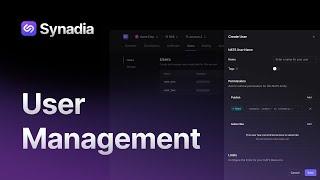 User Management | Synadia Cloud Walkthrough