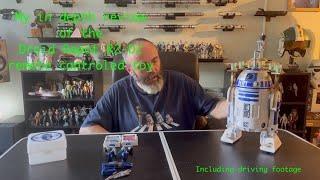 Star Wars Galaxy's Edge Droid Depot R2-D2 in depth review, with driving footage.