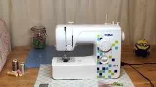 How to Sew - The Basics of Using a Sewing Machine - Brother LS14 Lidl Singer