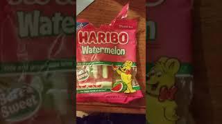 Haribo Watermelon Soft & Sweet Gummi Candy Review