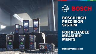 Reliable measurements with the Bosch High Precision System