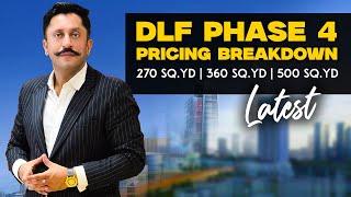 DLF Phase 4 Gurgaon Pricing Breakdown | Builder Floors 270 Sq Yds, 360 Sq Yds & 500 Sq Yds