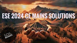 ESE 2024 CE Mains - Soil Question Solution (For ESE, SSCJE, RRBJE & State AE JE Examination)