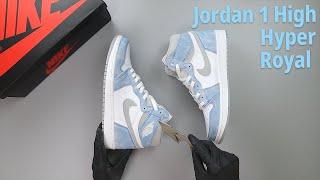 Jordan 1 Retro High OG “Hyper Royal” - Unboxing ASMR