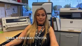 Come see Terra @ Freeway Toyota