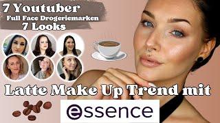 Essence Full Face  Latte Make Up Trend mit Drogerieprodukten